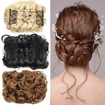 Pettine Chignon riccio