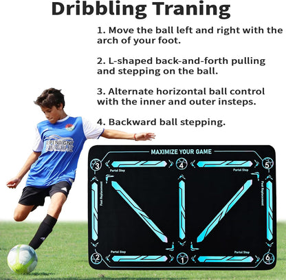 🔥 Last Day Promotion: 29% Off - ⚽ Soccer Training Mat for all levels, non-slip and quiet