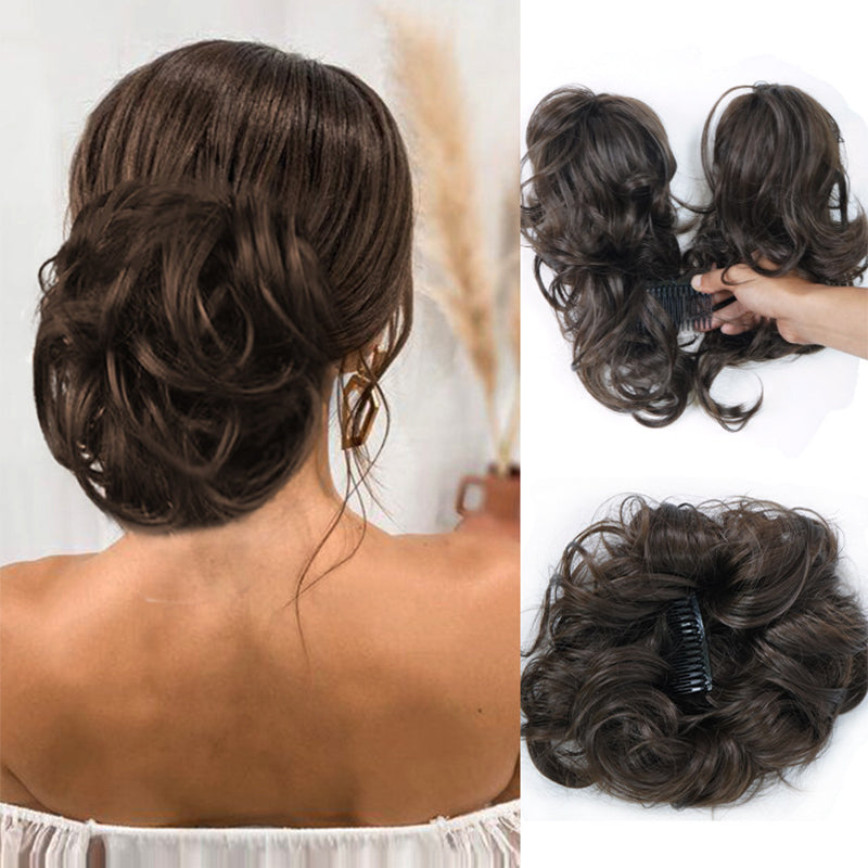 Pettine laterale Clip In Bun Accessori per capelli