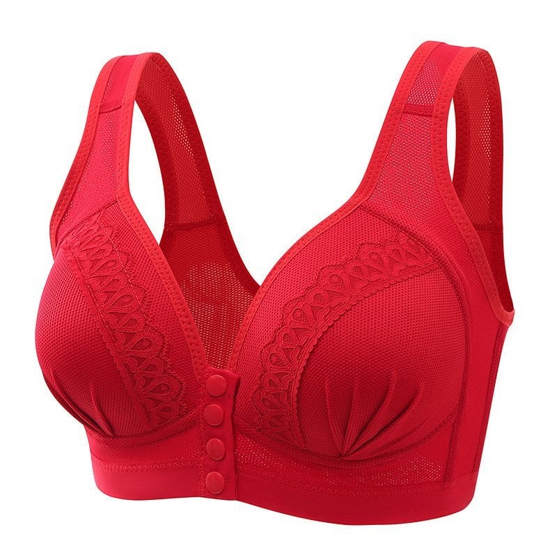 Acquista 1 e ricevi 1 gratis  ❤️🎁Bottone anteriore Reggiseno in cotone traspirante e delicato sulla pelle