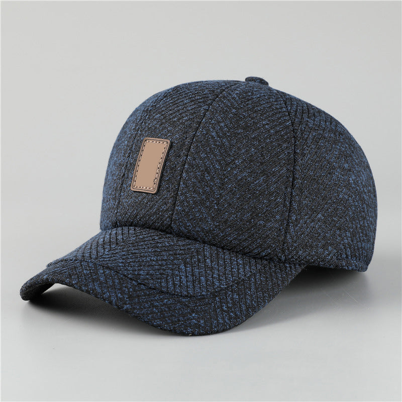 Cappello da baseball spesso e caldo con protezione per le orecchie